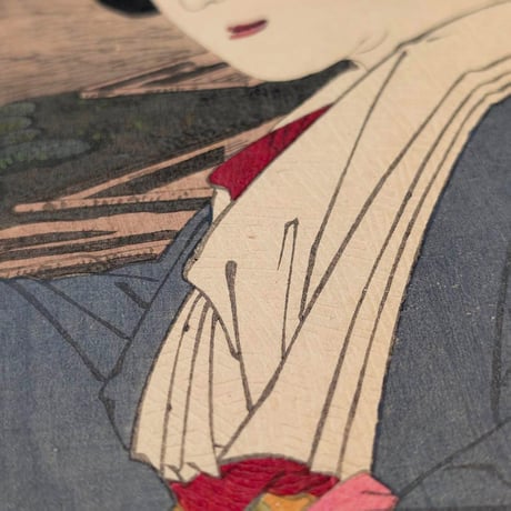 国周 「錦織武蔵の別品」