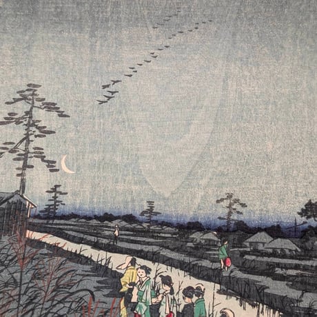 一景 「東京名所四十八景　本所割下水」