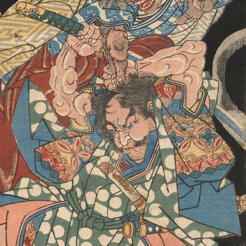 のりくん 戦前番付、大砲・友綱浮世絵 のりくん 戦前番付、大砲・友綱浮世絵 歌川国綱 作 「源平大合戦