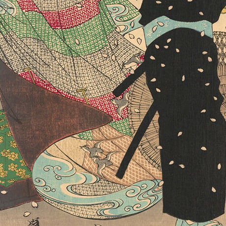 芳年 「月百姿　忍岡月　玉渕斎」
