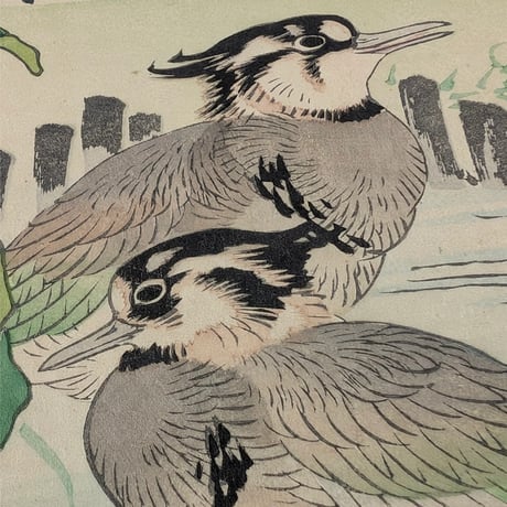 楳嶺 「楳嶺花鳥画譜　百合　計里」