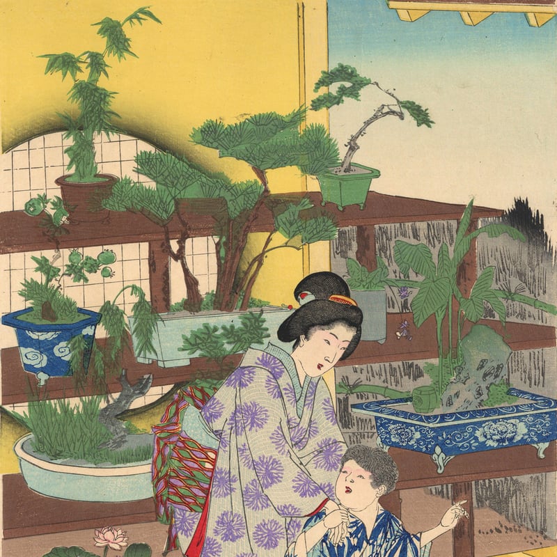 周延 「やまと風俗女礼式」 | 古美術もりみや