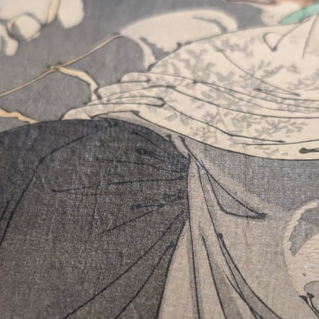 芳年 「月百姿　吼噦」