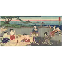 周延 「雪月花 常州 筑波雪 滝夜叉姫」 | 古美術もりみや