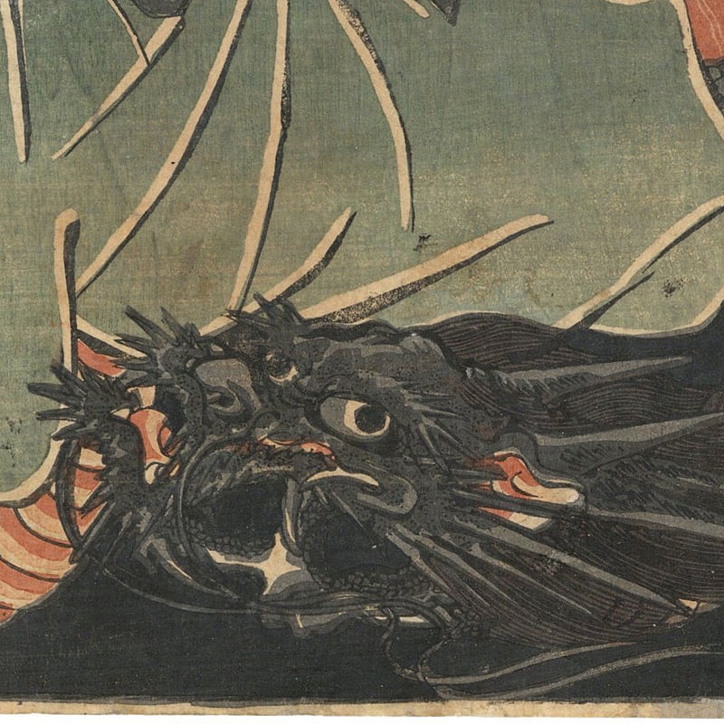 迫力の　誇張！　怒張！　大判 春画　手描き4枚　日本画 艶絵 春潮() - 艶本千夜多女志 - 春画販売 - 浮世絵ぎゃらりい秋華洞