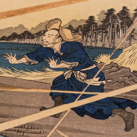 国芳 「二十四孝童子鑑　王裒」