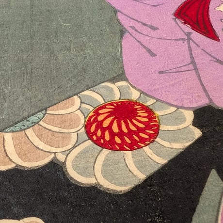 芳年 「近世人物誌　近衛家の老女村岡」
