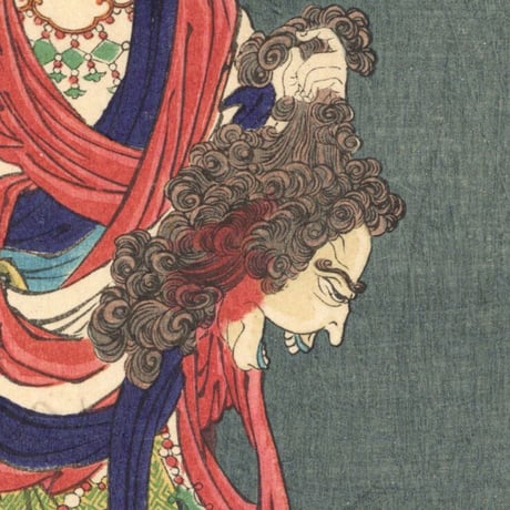 芳年 「和漢百物語　華陽夫人」