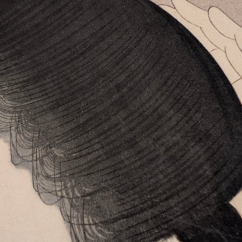 伊東深水 「現代美人集第二輯 髪」 | 古美術もりみや