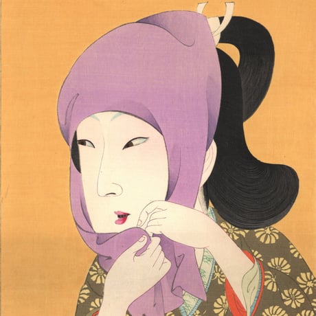 周延 「時代かがみ　天和の頃」