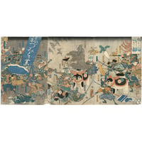 芳艶 「猫子つみどうけかっせん」