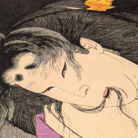 芳年 「近世人物誌　近衛家の老女村岡」