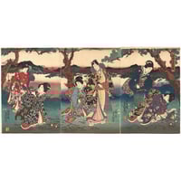 小原古邨 (雪松に大鷹と温め鳥) | 古美術もりみや