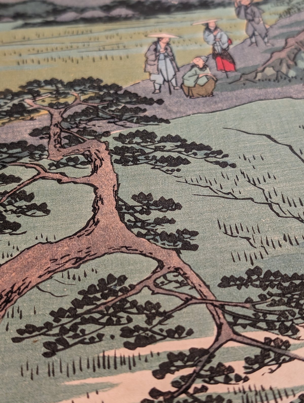 広重 「五十三次名所図会 池鯉鮒」(竪絵東海道) | 古美術もりみや