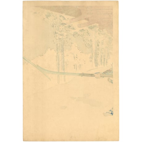 月耕 「吉野山忠信代君討覚範図」