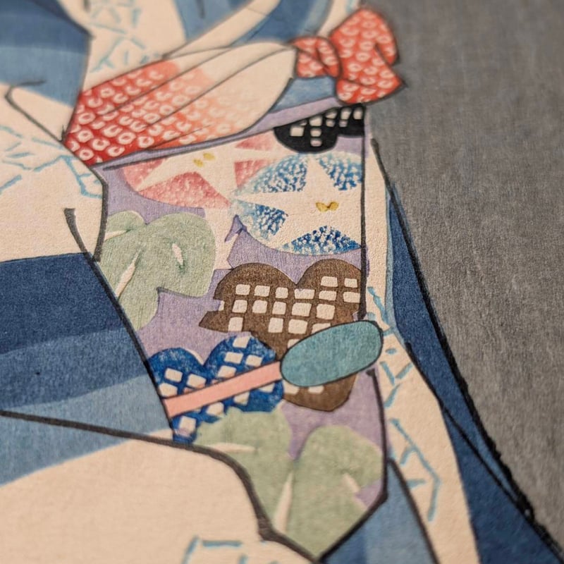 伊東深水 「現代美人集第二輯 花火」 | 古美術もりみや