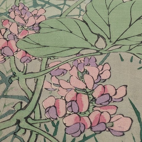 楳嶺 「楳嶺花鳥画譜　葛　鶉」