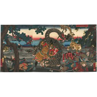 芳房 「和藤内虎狩図」 -加藤清正-