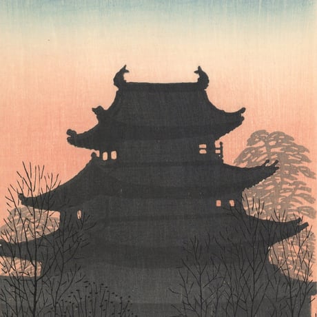 上原古年 「名古屋城」