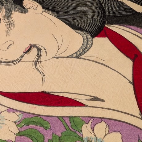芳年 「近世人物誌　近衛家の老女村岡」