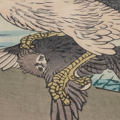 楳嶺 「楳嶺花鳥画譜　黄槿　隼」