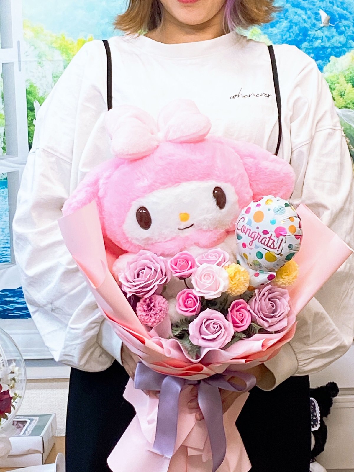 ♡新品♡マイメロ　シロネコ　ぬいぐるみ Amazon.co.jp: サンリオ(SANRIO) ぬいぐるみ（白猫バレリーナ
