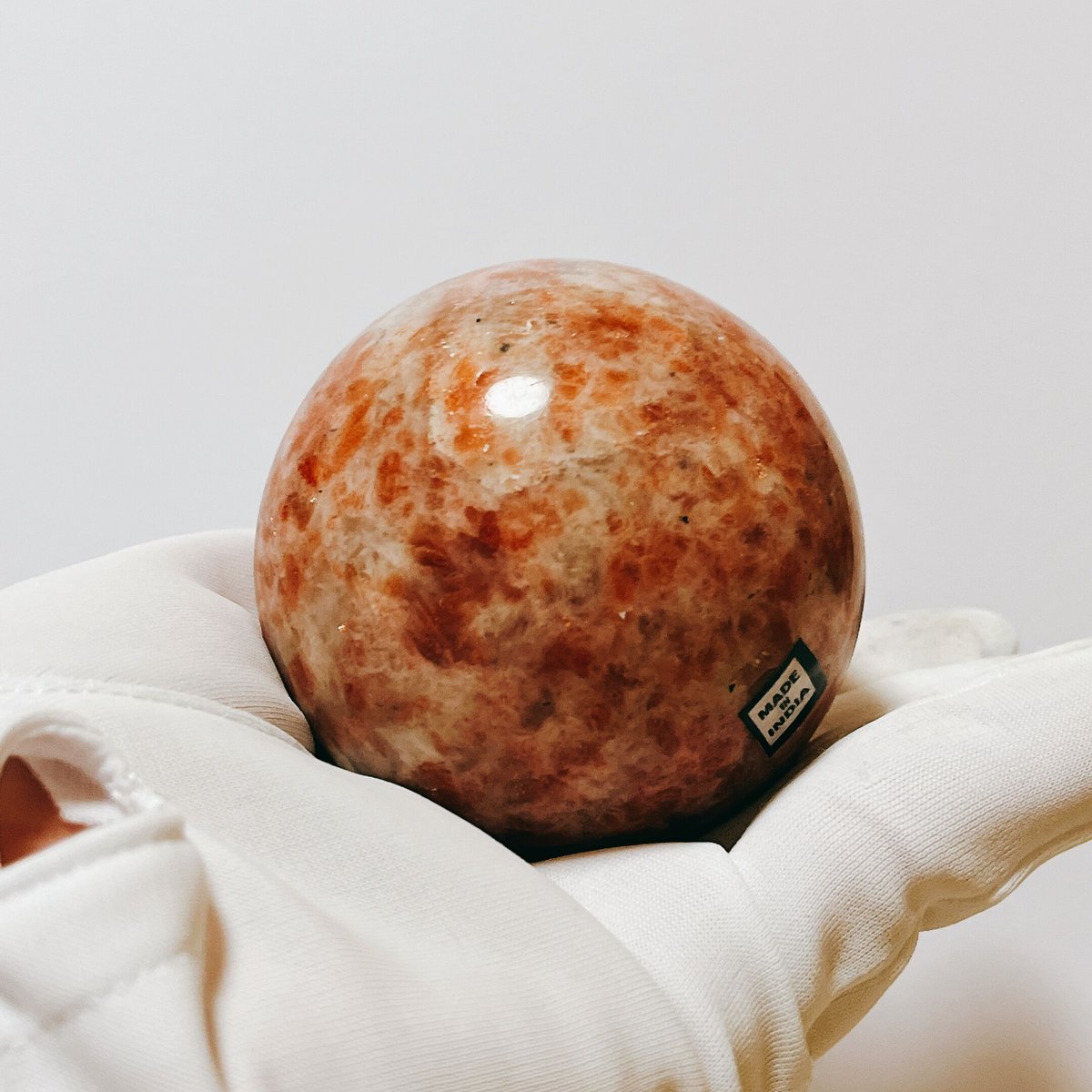 サンストーン丸玉⭐⭐⭐ サンストーン 36mm丸玉