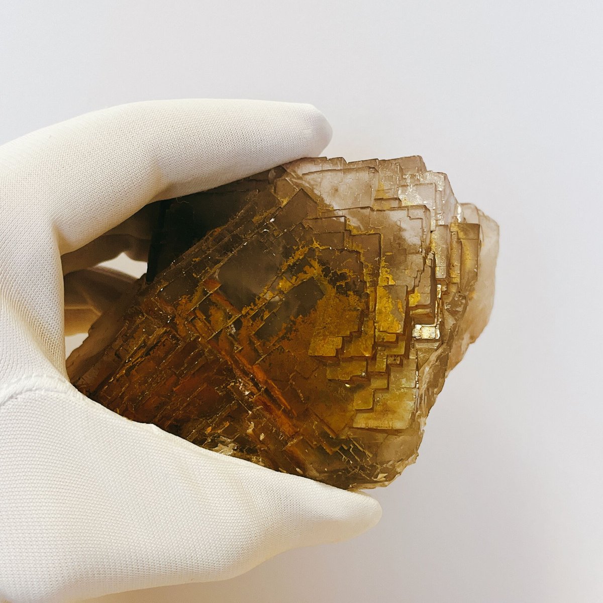 イリデッセンスフローライト9cm酸化被膜鉱物標本原石天然石ストーン