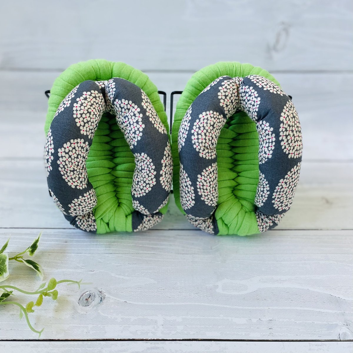 足半💚🤍ぞうり | OCHIKAの布ぞうり