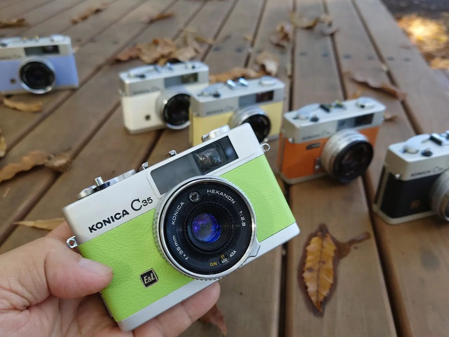 Konica〗 C35 E&L 若草（カスタム色）（#48） | ニクサンカメラ