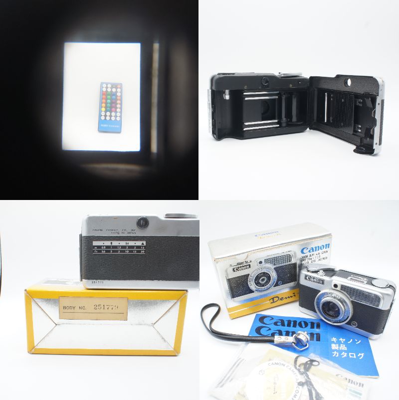 Canon〗Demi 初代 元箱付き一式 (#269) | ニクサンカメラ