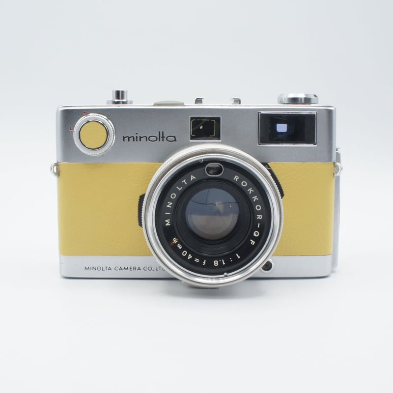 美品】ミノルタAL-Eロッコール40／1.8シャッタ優先・マニュアル