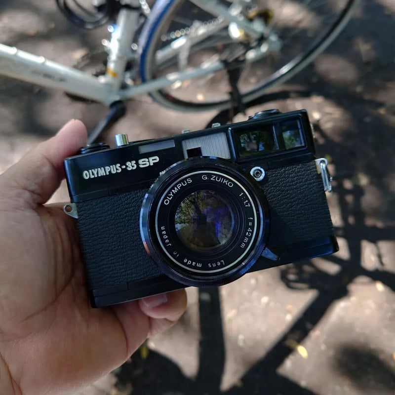 ネット店舗 １台 限定 OLYMPUS - 35 SP (ボディ-カラーブラック) - カメラ