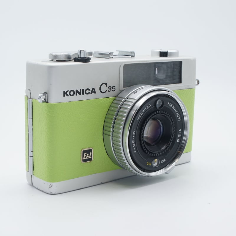 コニカ KONICA C35 E&L コンパクトカメラ かわいい コニカミノルタ コニカ KONICA C35EF コンパクトカメラ : 和やか