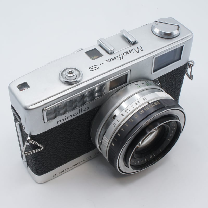 フィルム　カメラ　ミノルタ　シルバー Minolta〗Minoltina-S シルバー（#101） | ニクサンカメラ