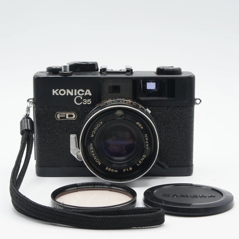 Konica〗 C35FD 黒 (#225) | ニクサンカメラ Konica〗 C35FD 黒 (#225) | ニクサンカメラ