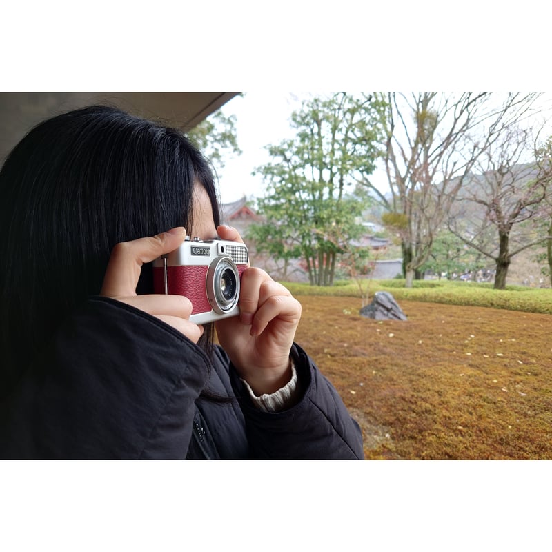 【美品　整備済】オーカー色 Canon Demi C　50 + 28mmレンズ Yahoo!オークション -「canon demi c」の落札相場・落札価格