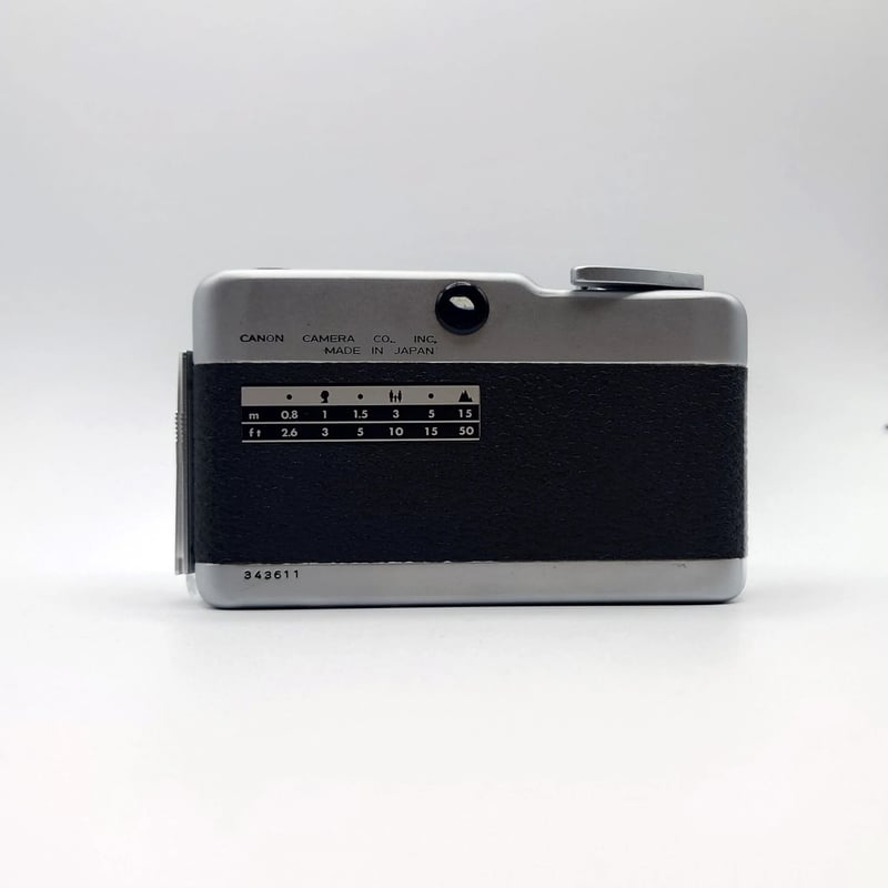 Canon Demi 初代 (1st model) 抜群の写りのハーフサイズカメラ