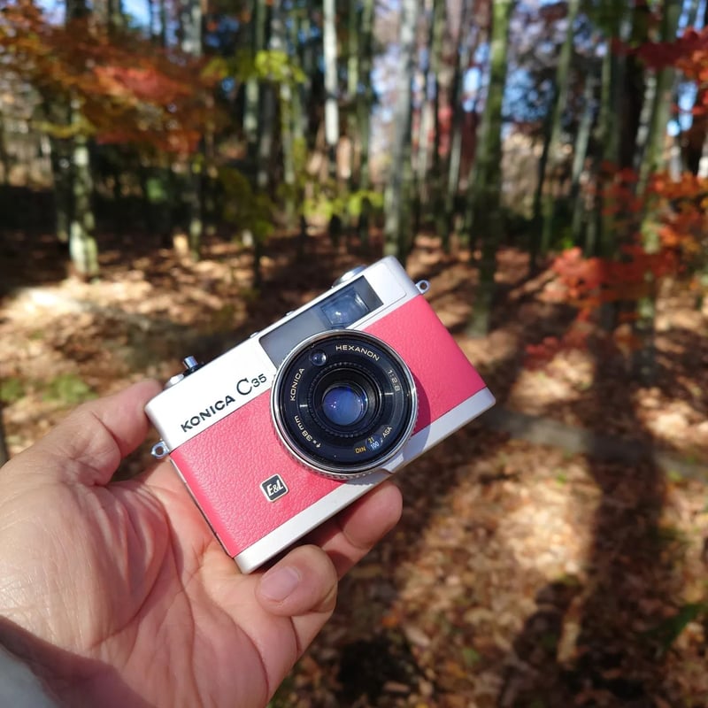 【完動品美品】KONICA C35 E&L コニカ Konica C35 E&L How to use Konica C35 E&L: complete