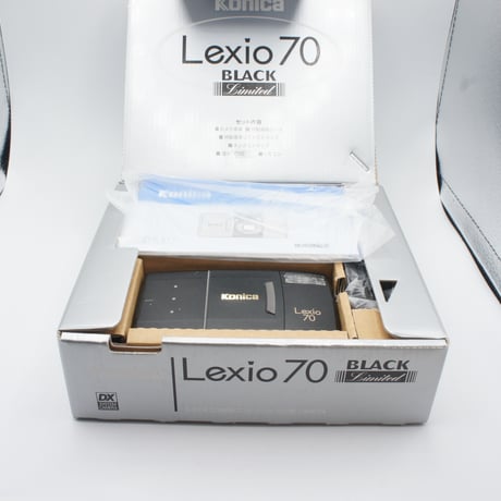 〖Konica〗Lexio70 black 新品未使用　元箱入り（#141）