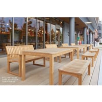 ピエニュ　PIEDS NUS　ISTANA TERRACEイスタナテラス　バックレスベンチ　トレイスタンド　タカショー　ガーデンファニチャー 　屋外家具