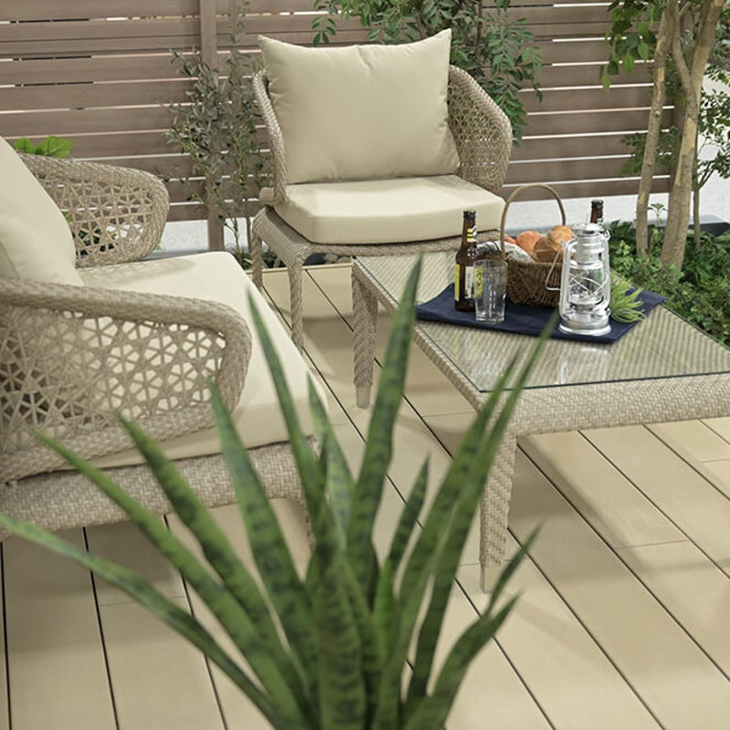 LIXIL ガーデンファニチャー TYPE008 2人掛チェア | coco GRAND