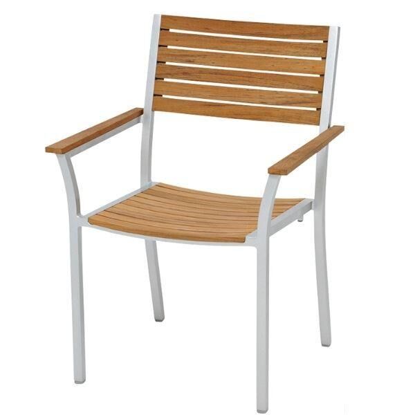 Maiori マイオリ ガーデンチェア アルミ チーク Maiori マイオリ