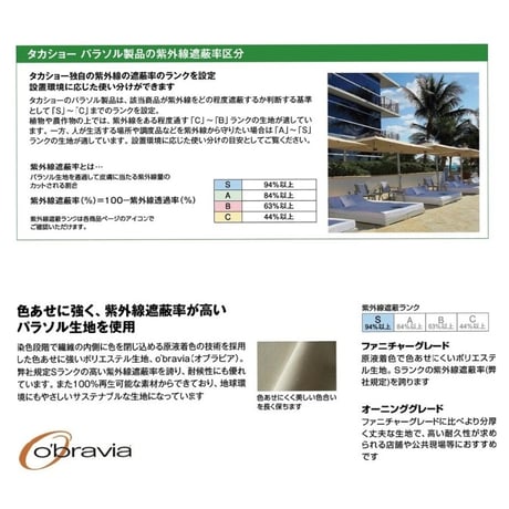 マーケットパラソル　スタンド　ベース　カバー　日よけ　タカショー　ガーデンファニチャー
