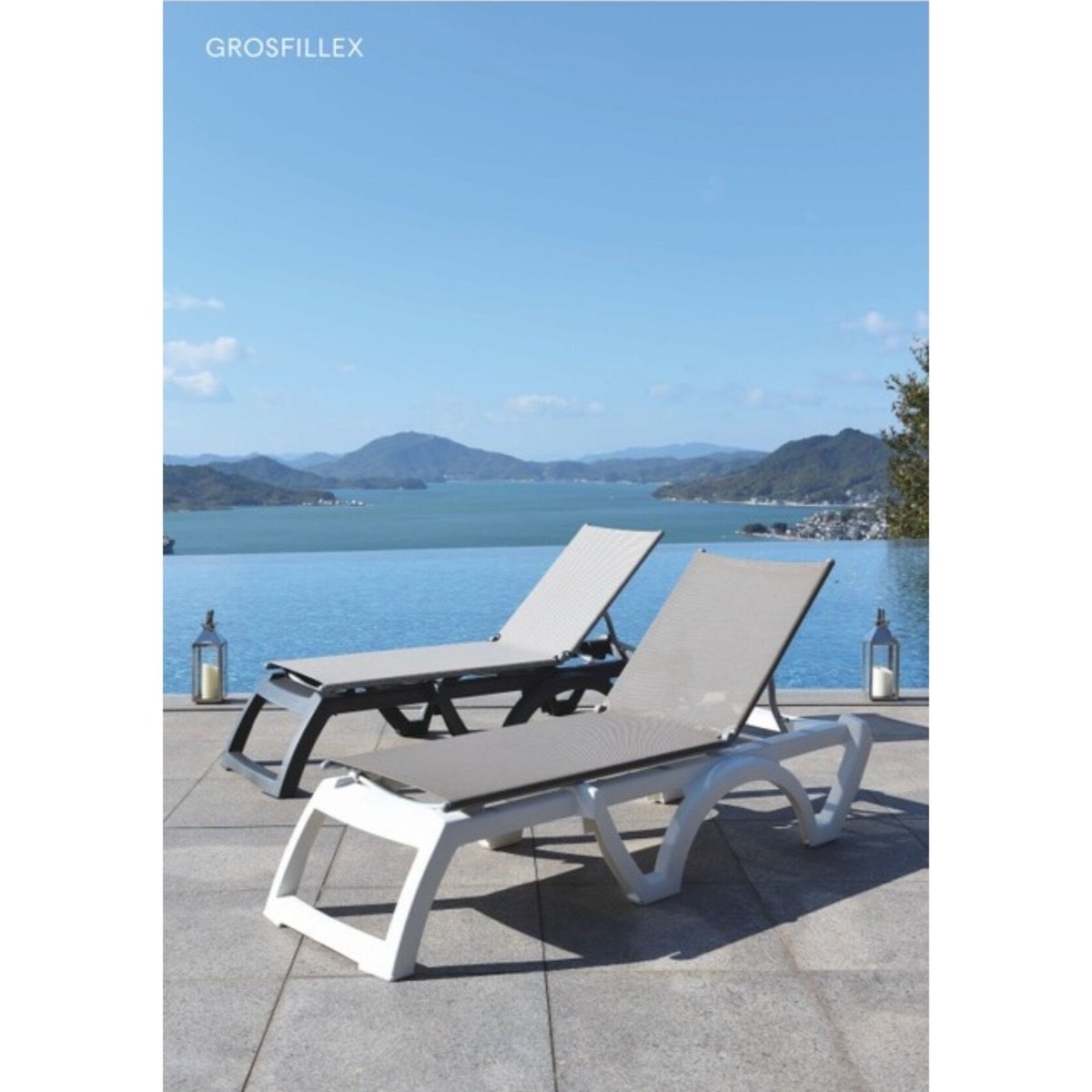 フィジーサラウンジャー　Grosfillex　中古品 フィジーサラウンジャー Grosfillex 中古品