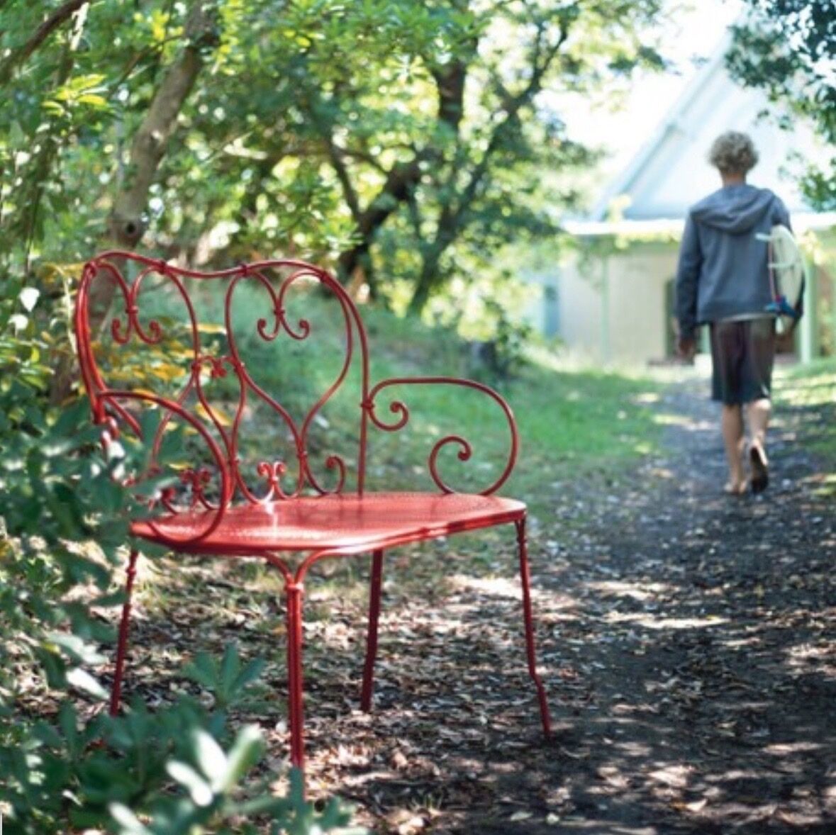 ♡木製(ハート)ベンチ♡ ♡木製(ハート)ベンチ♡