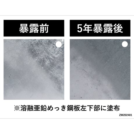 ジンクプラスネオM_ミニ缶0.1kg【刷毛付き】【環境対応】