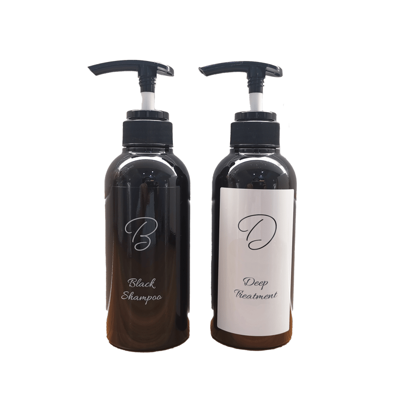 ブラックシャンプー＆ディープトリートメントSET | Beauty Salon J