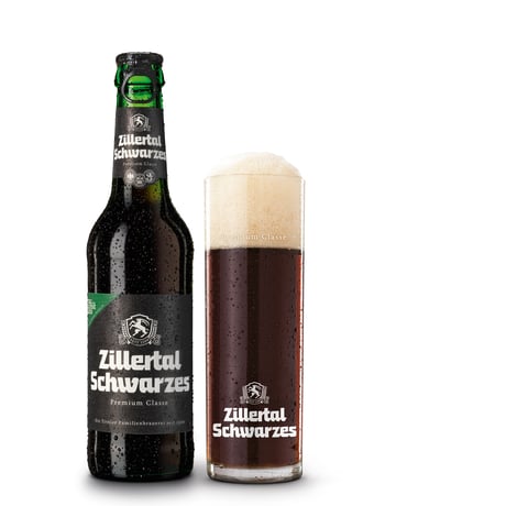 ツィラタール シュヴァルツ 330ml　Zillertal Schwarzes