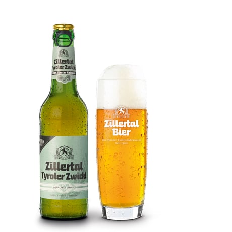 ツィラタール チロラー ツヴィッケル 330ml　Zillertal Tyroler Zwickl